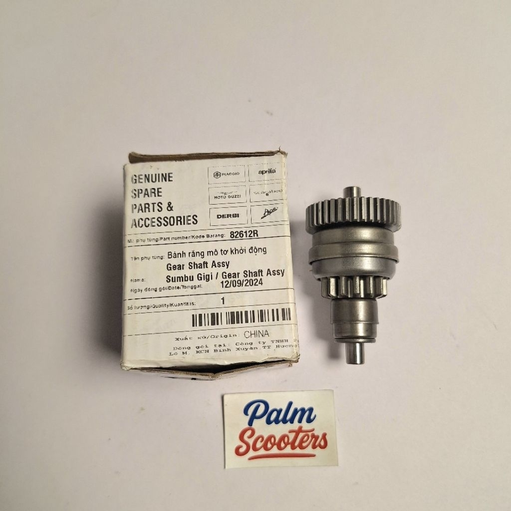 Bendik Stater Pinion Gear Dinamo Stater 2V Piaggio Vespa S LX Liberty 150 Original
