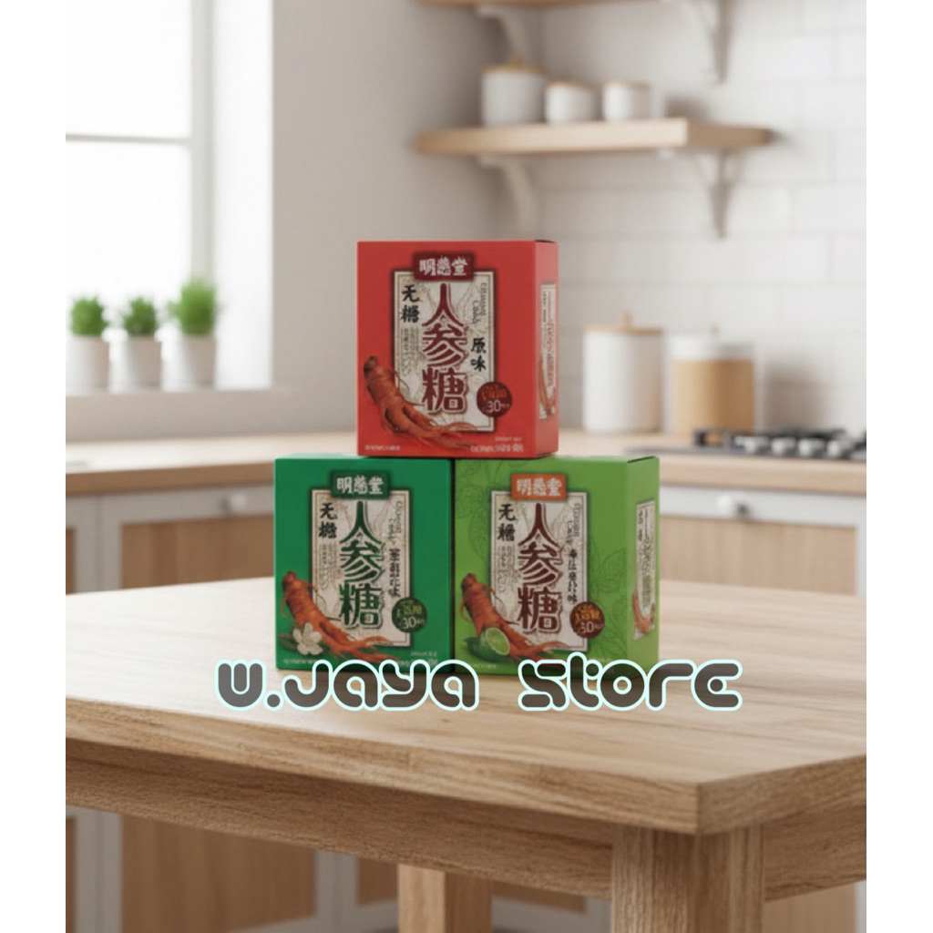 Kiss Delicias Ginseng Candy 40g Permen Rasa Ginseng