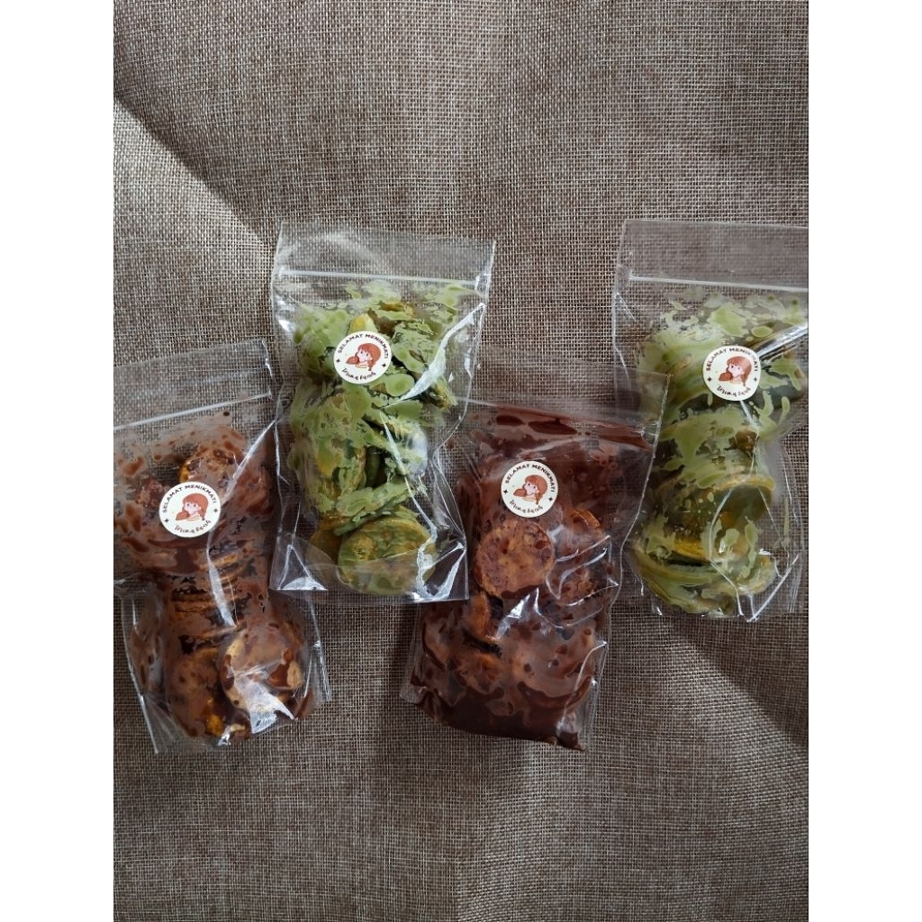 Keripik pisang lumer pouch