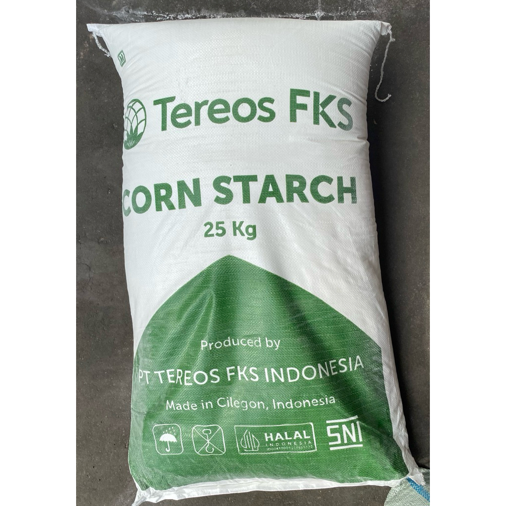 maizena bal curah 25kg tereos fks corn starch tepung pati jagung tepung maizena