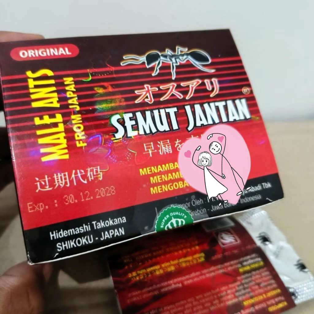 Madu Semut Jantan Herbal Stamina Pria Terlaris