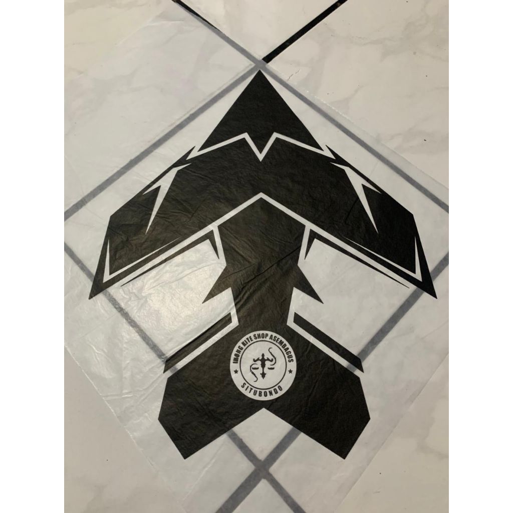 kertas layangan sukoi sablon 1 warna