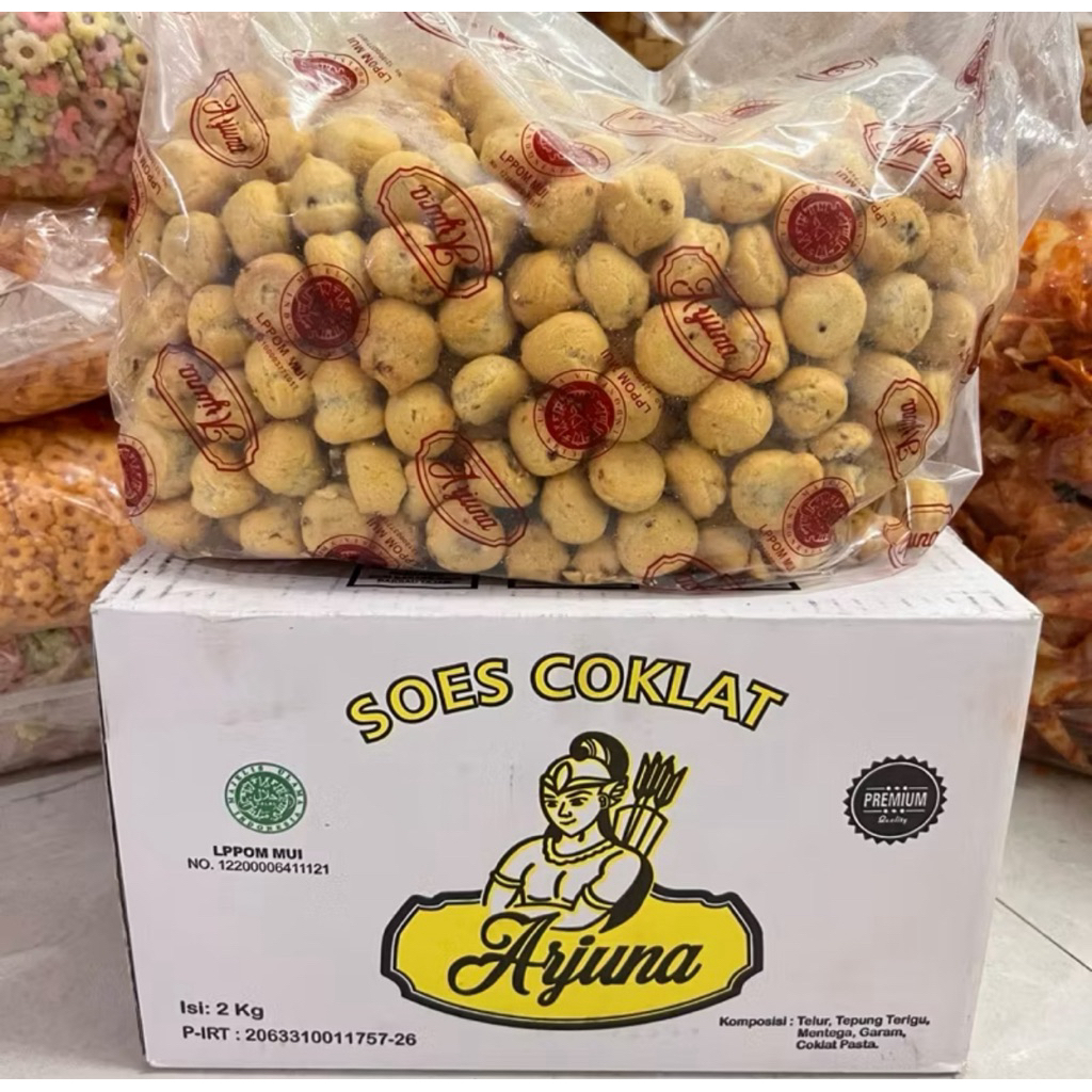 SOES COKLAT ARJUNA (2KG) 1 DUS SUS COKLAT MERK ARJUNA (EXP PANJANG)