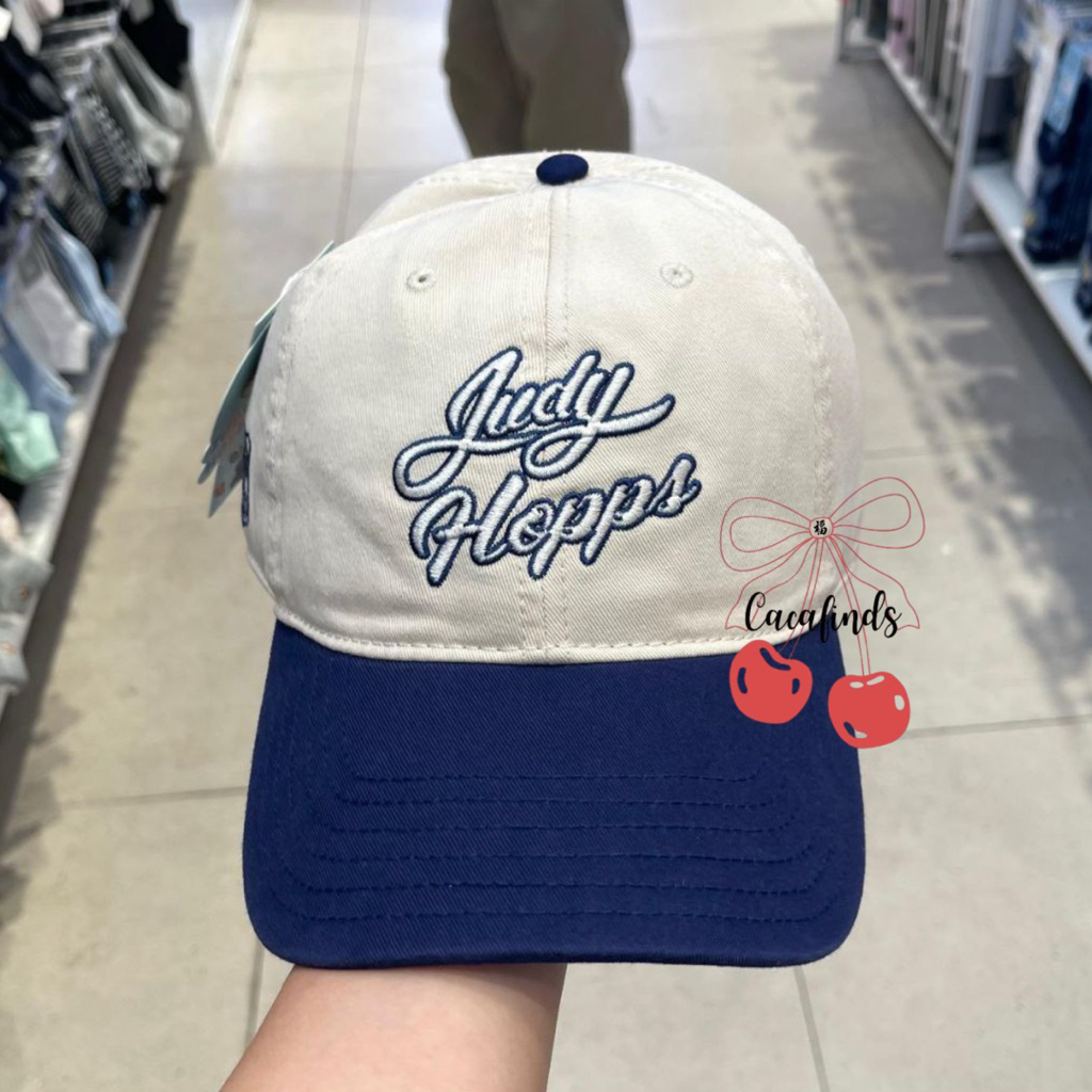 MINISO x Zootopia‼️Topi Baseball / Baseball Cap Bordir Logo Disney Zootopia Judy Hopps Collection