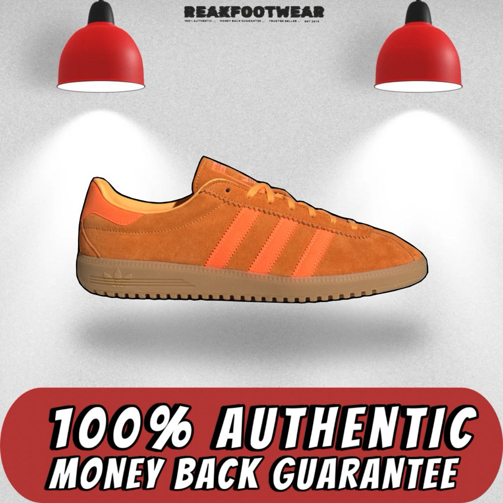 Adidas Bermuda Real Gold Solar Orange 100% Authentic