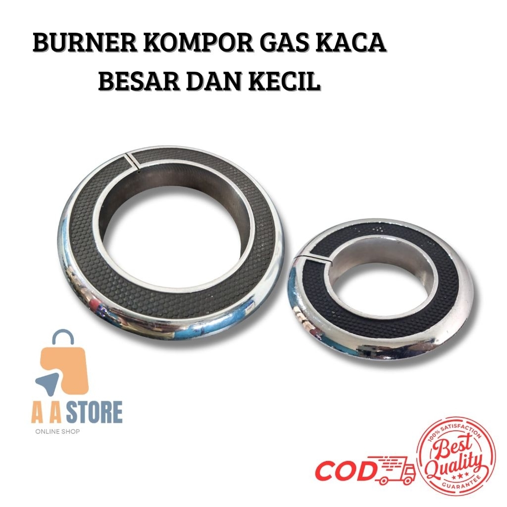BURNER KOMPOR SIGNORA BESAR DAN KECIL / BURNER KOMPOR KACA ORIGINAL / KOMPOR GAS 2 TUNGKU