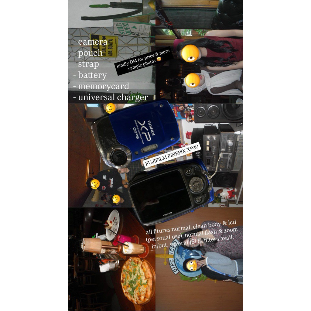 Digital Camera FujiFilm Finepix XP 30 digicam