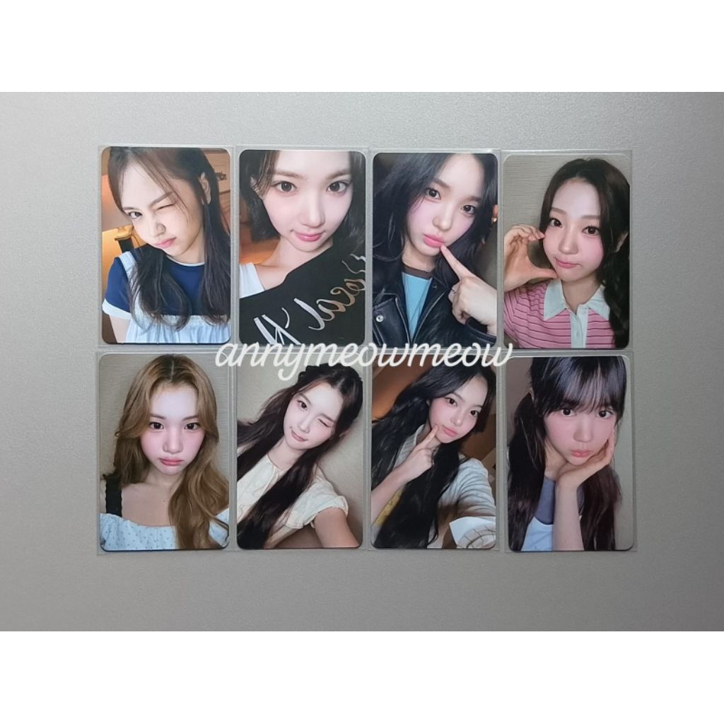 Hearts2Hearts Kpopmerch Photocard Ian x Scarlett Fragrance Brightening Body Serum