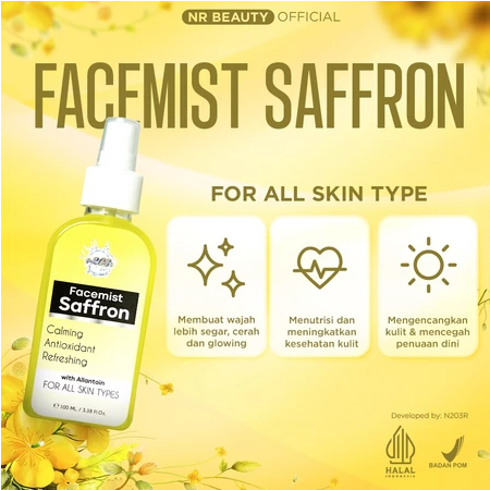 N203R Facemist Saffron calming antioxidant refreshing 100ml