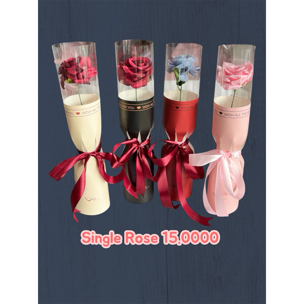 single rose box