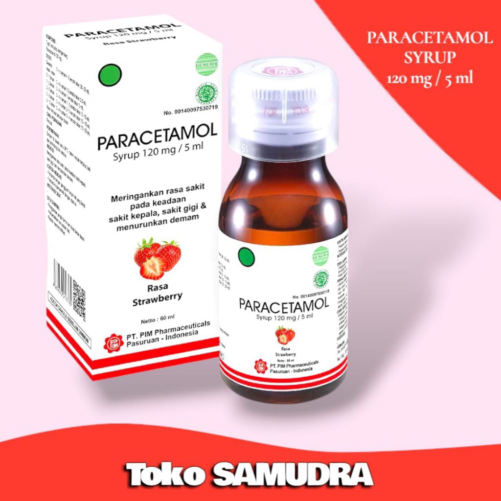 PARACETAMOL SIRUP 120 mg / 5 ml