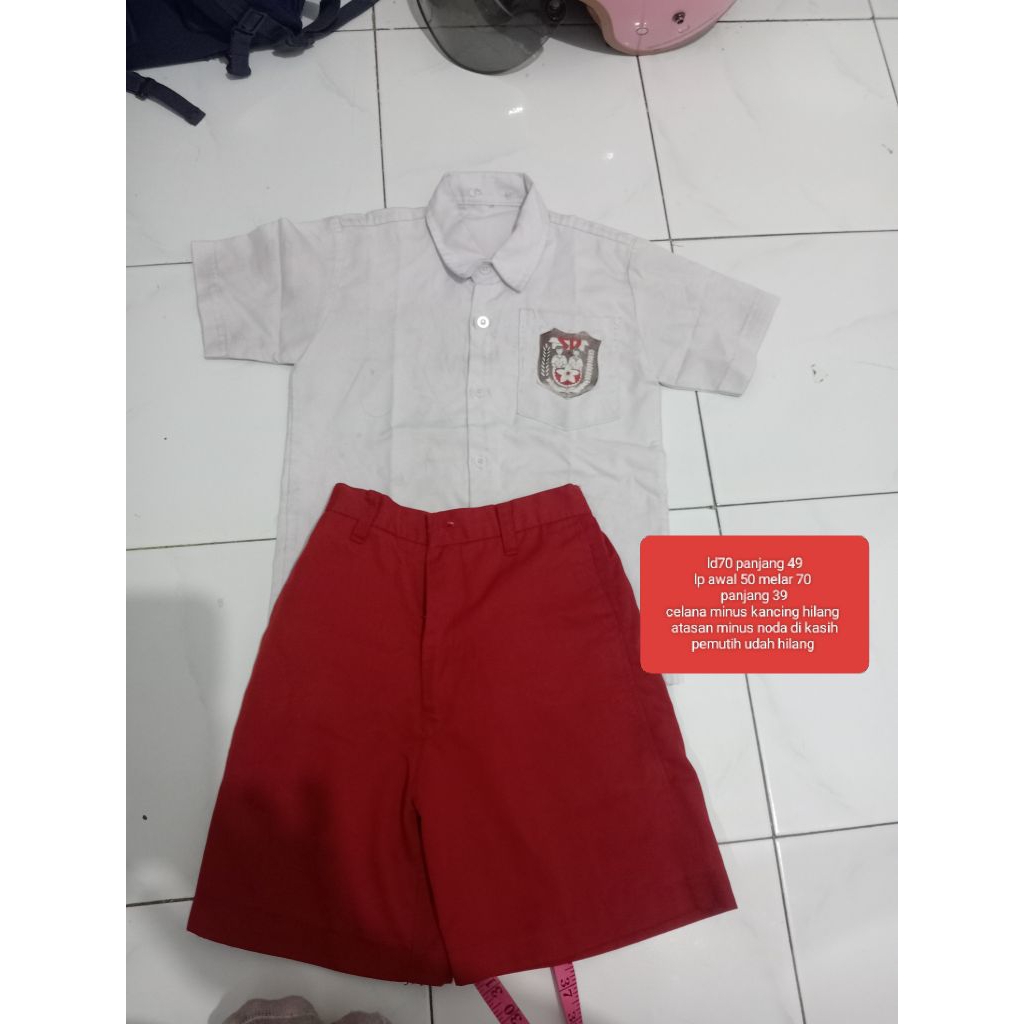 seragam sekolah sd PL