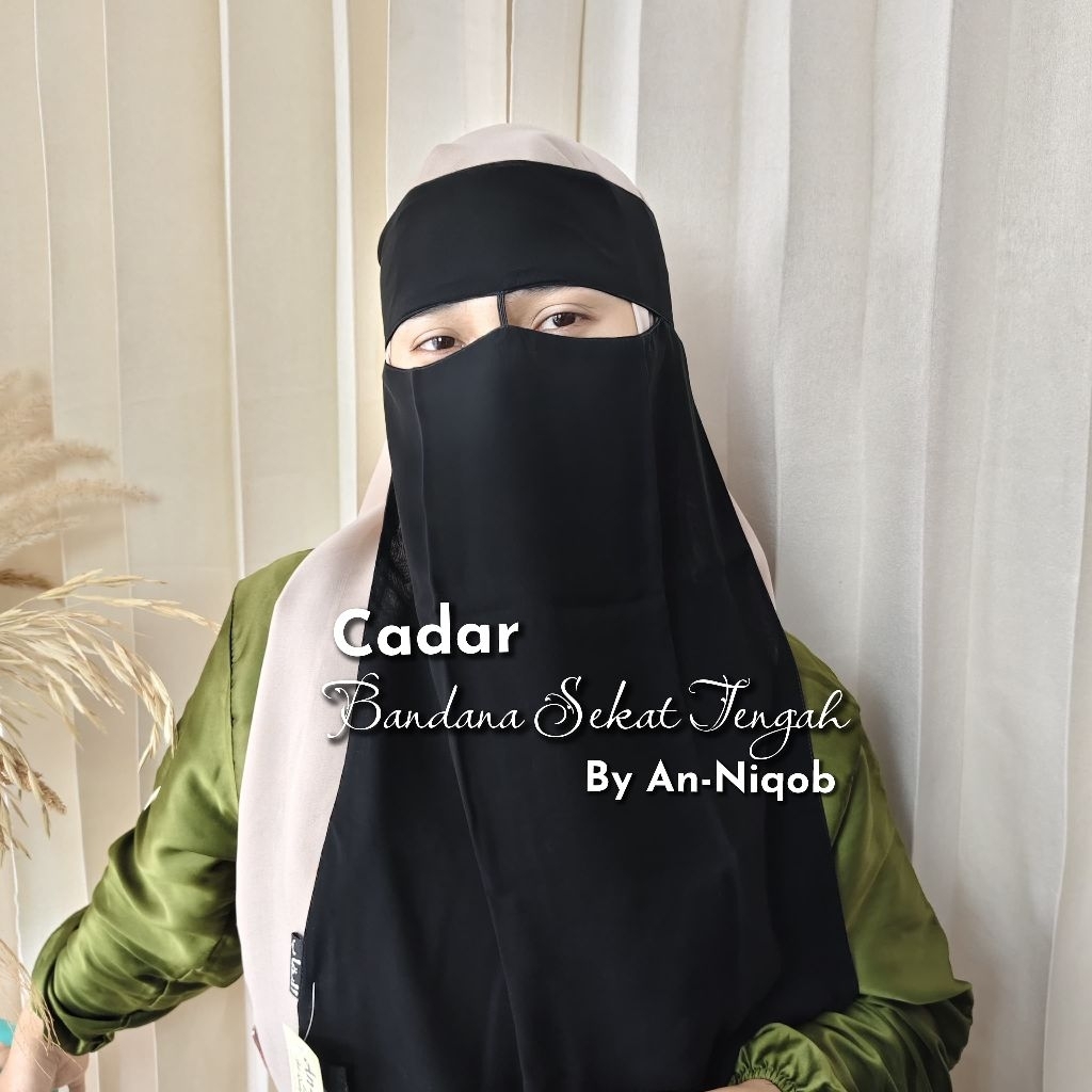 CADAR NOSE STRING/CADAR NIQOB BANDANA NOSE STRING SIFON ARAB by AN-NIQOB