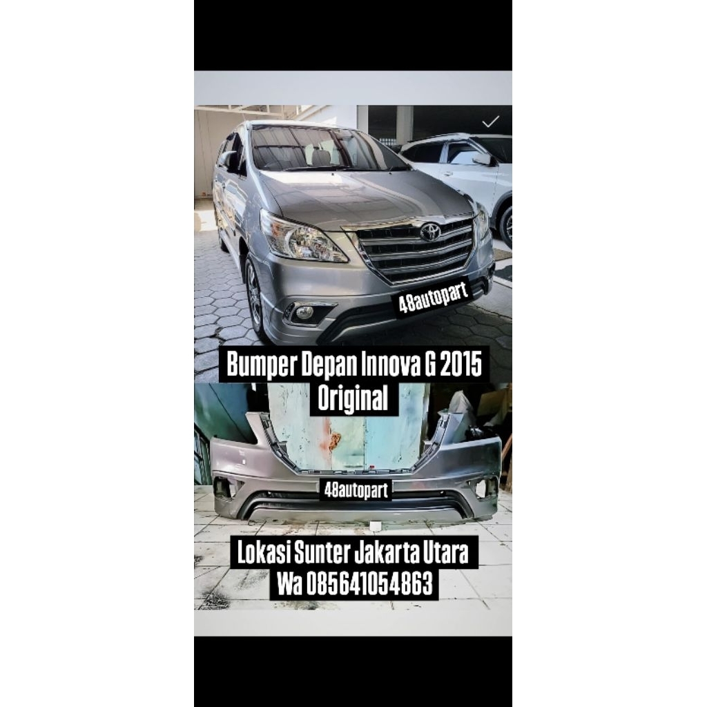 Bumper Depan Innova G 2015 Original