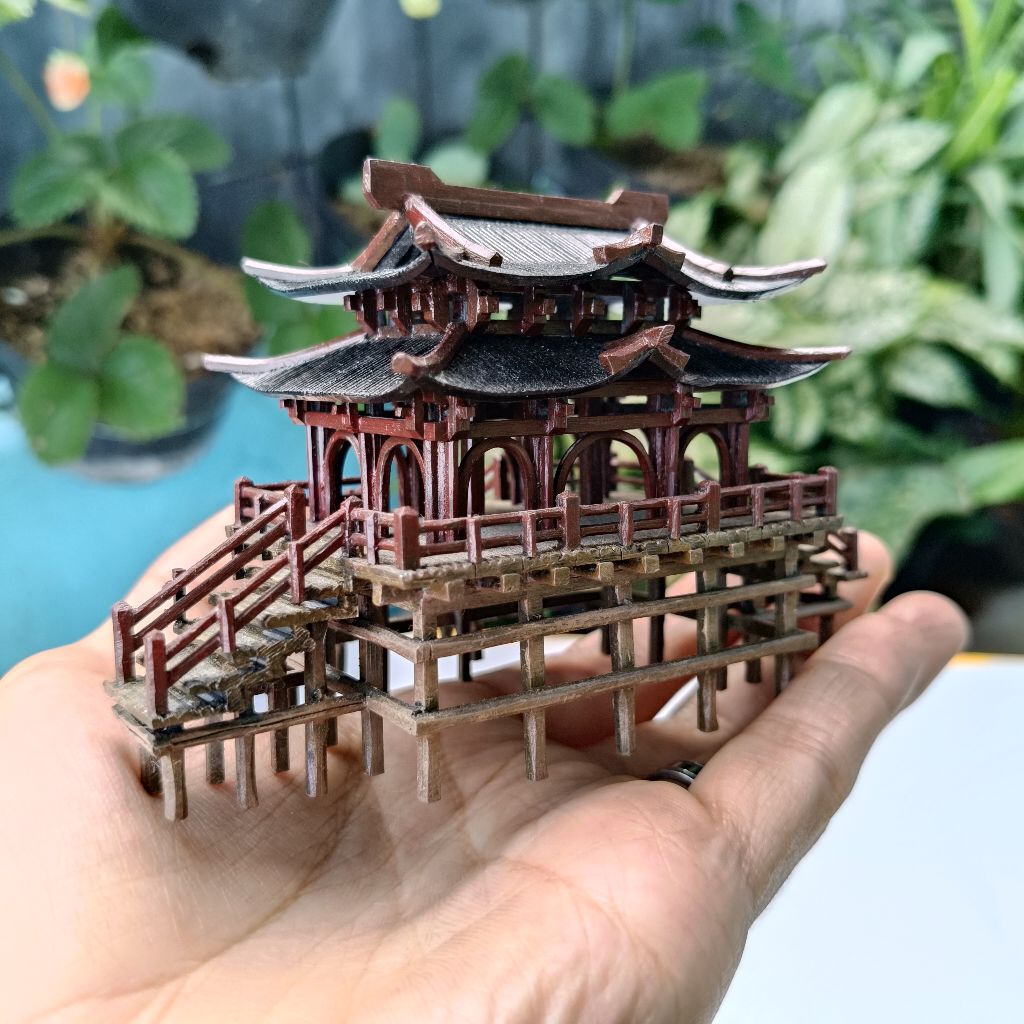 Hiasan Miniatur Rumah Bonsai/Aquarium/Paludarium/Terrarium/Aquascape/Maket/Diorama