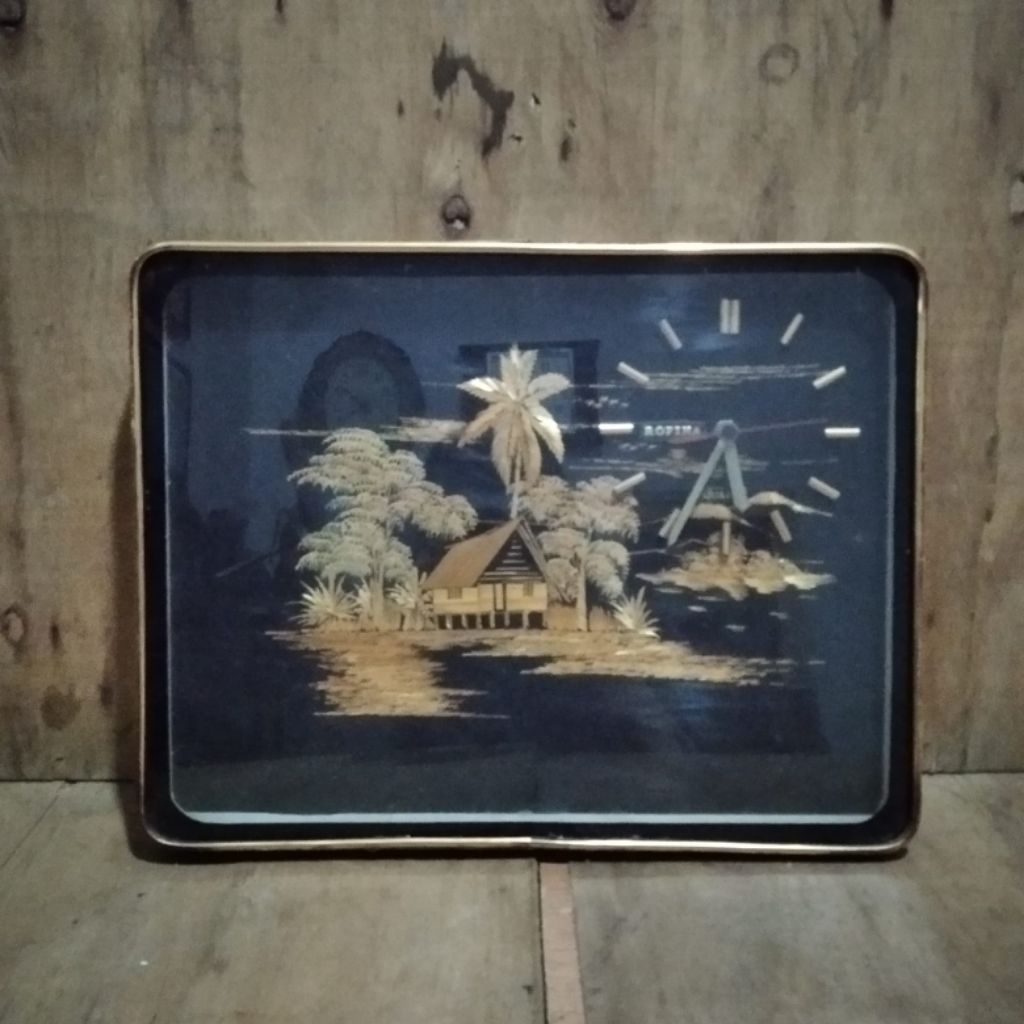 Jam dinding jadul vintage antik lawas kuno