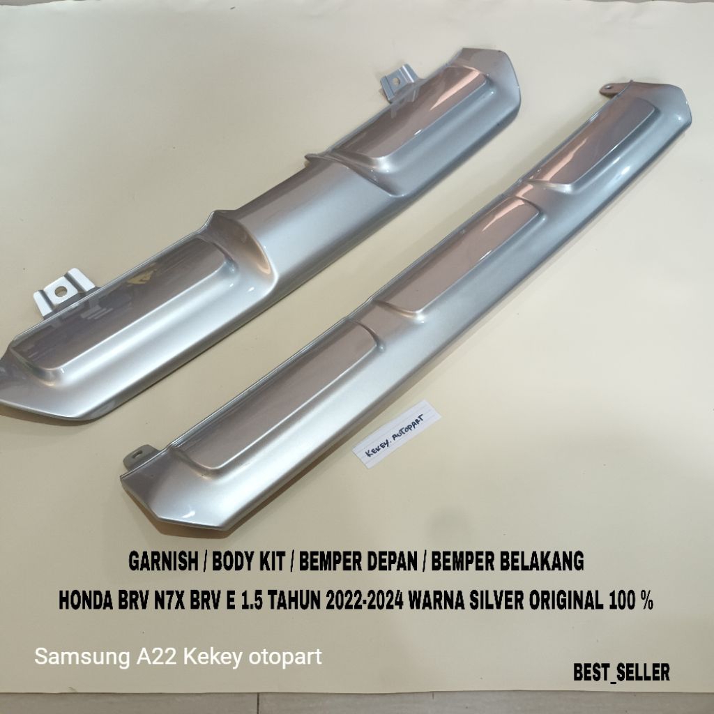 Garnish List Body Kit Bumper Depan / Bemper belakang / Honda Brv N7x E 1.5 Tahun 2022-2024 Original 