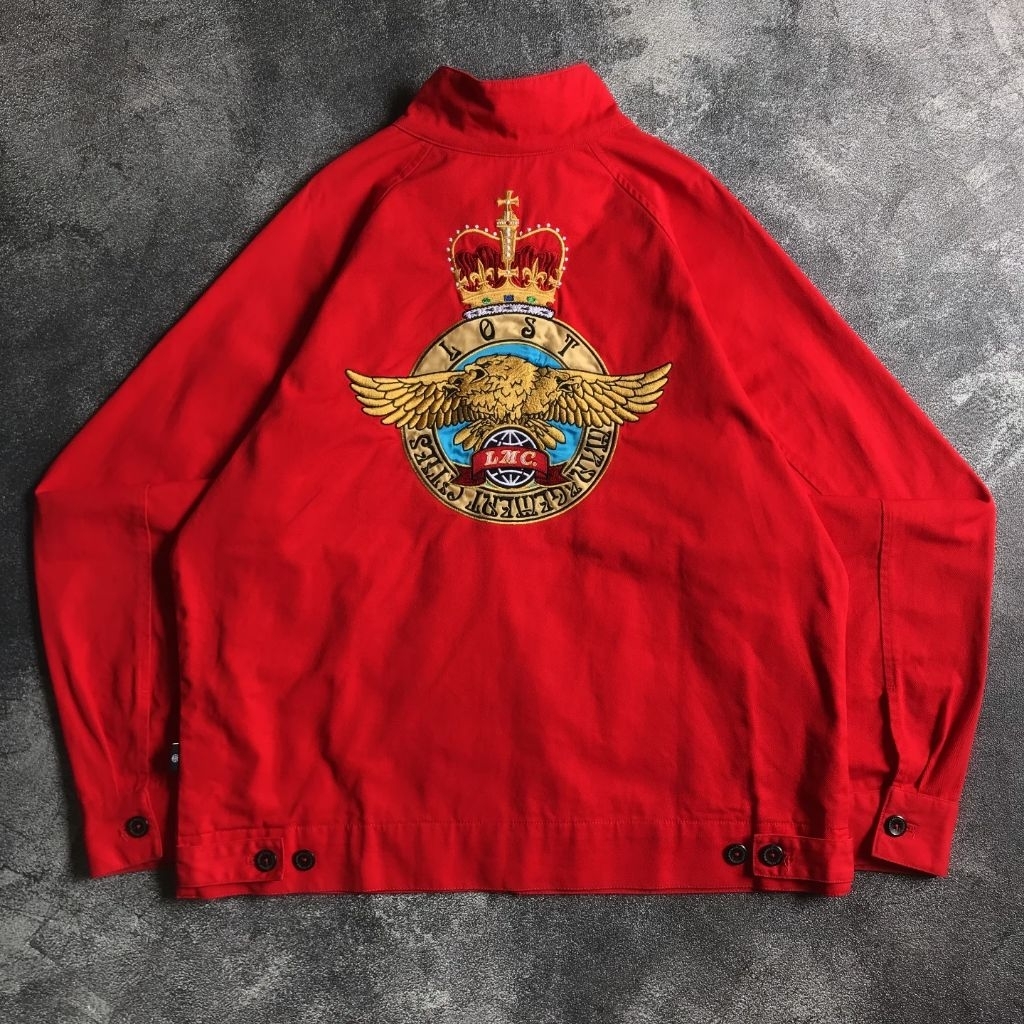 LMC ROYAL EMBROIDERY JACKET RED