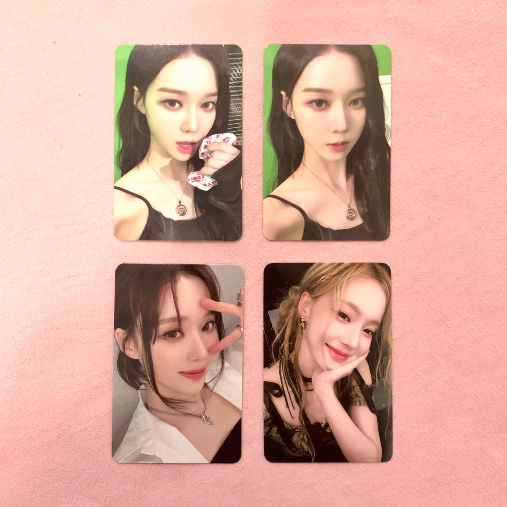 [OFFICIAL] WINTER AESP PHOTOCARD COME TO MY ILLUSSION RANDOM PACK TRADING CARD CTMI TC PHOTO PC POCA