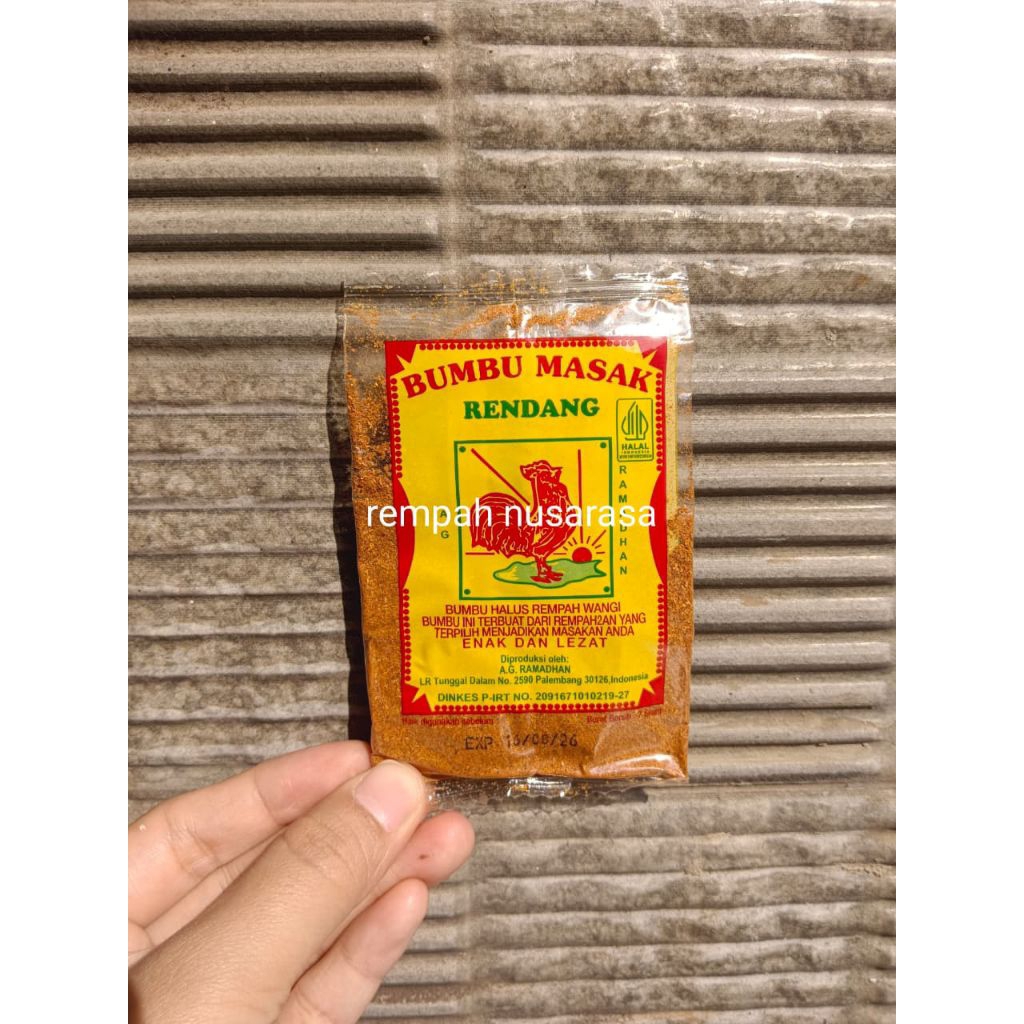 Bumbu Masak Rendang - Cap Ayam Jago (Palembang)