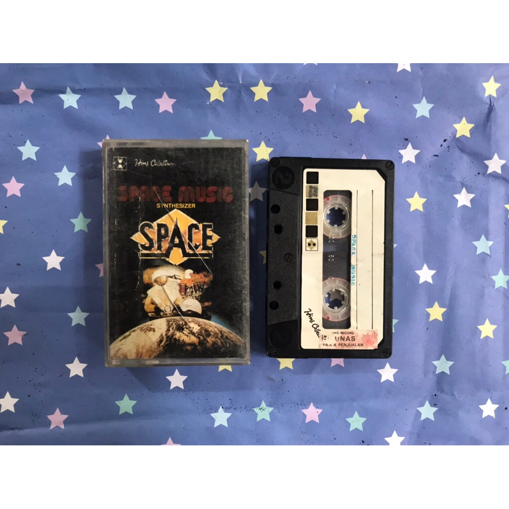 kaset space music synthesizer - jean michel jarre, peter gabriel, patrick moraz