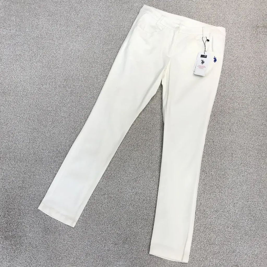 U. S. POLO ASSN Celana putih wanita baggy