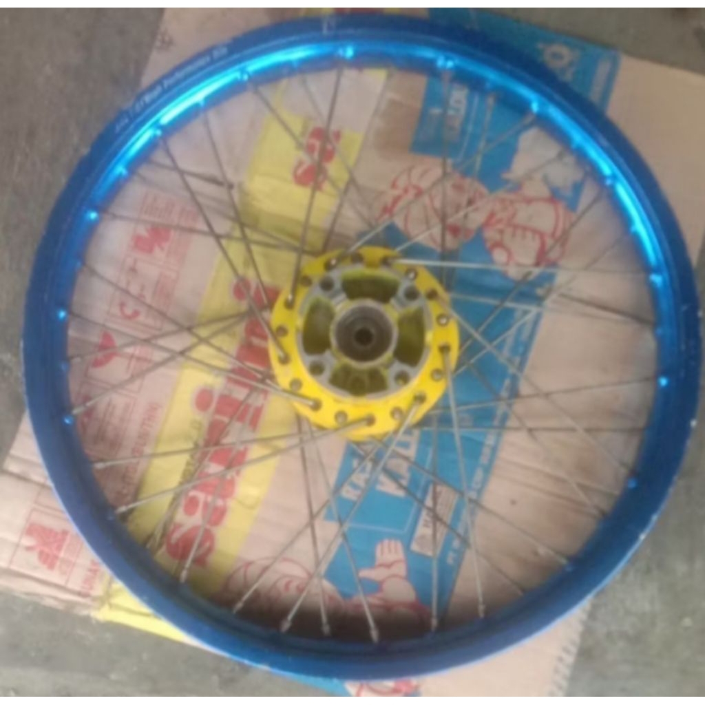 VELG JARI-JARI ALOY BAGIAN DEPAN MOTOR BEBEK FOR HONDA REVO ABSOLUTE PNP FIT DLLL SIAP PAKAI