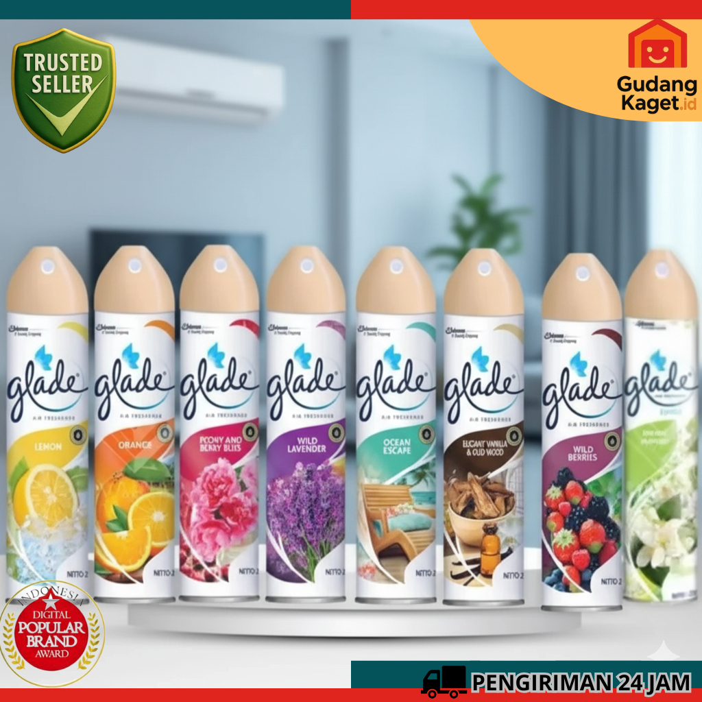 [1PCS] Glade Spray 350ML glade harum glade spray harum