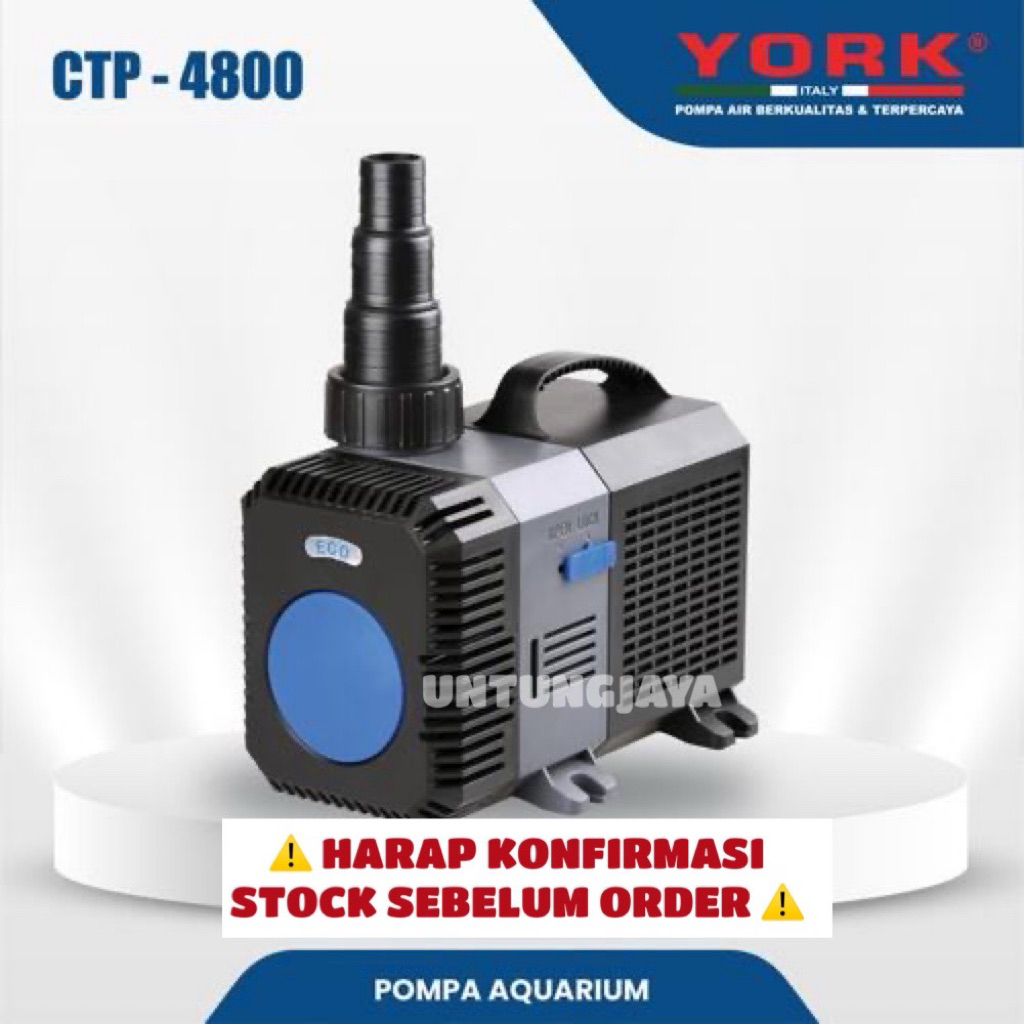 POMPA CELUP AKUARIUM YORK CTP 4800 // POMPA SUBMERSIBLE AQUARIUM YORK CTP 4800