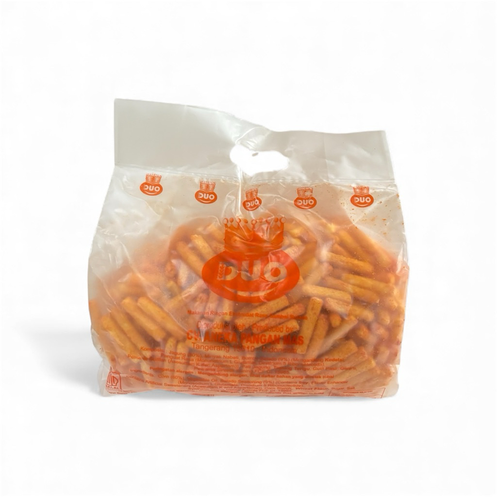 Stik Duo / Chiki Ball Rasa Coklat & Balado