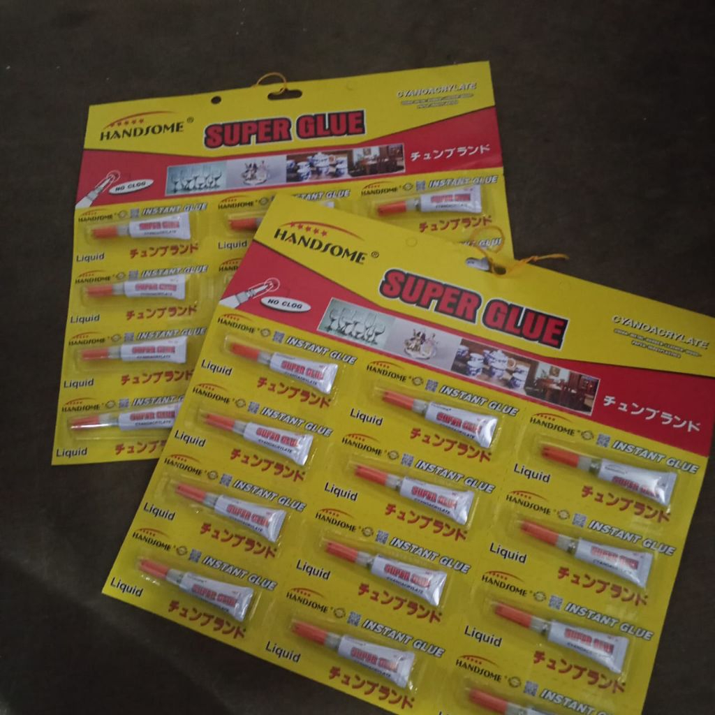 Lem power glue | super glue | lem power isi 12 pcs | lem power