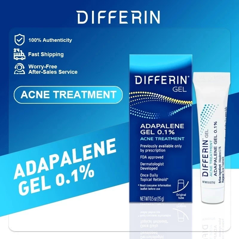 COD Differin Acne Treatment Gel 15g USA / Differin 0.1% Adapalene Gel Adapalen Cream | Krim Obat Jer
