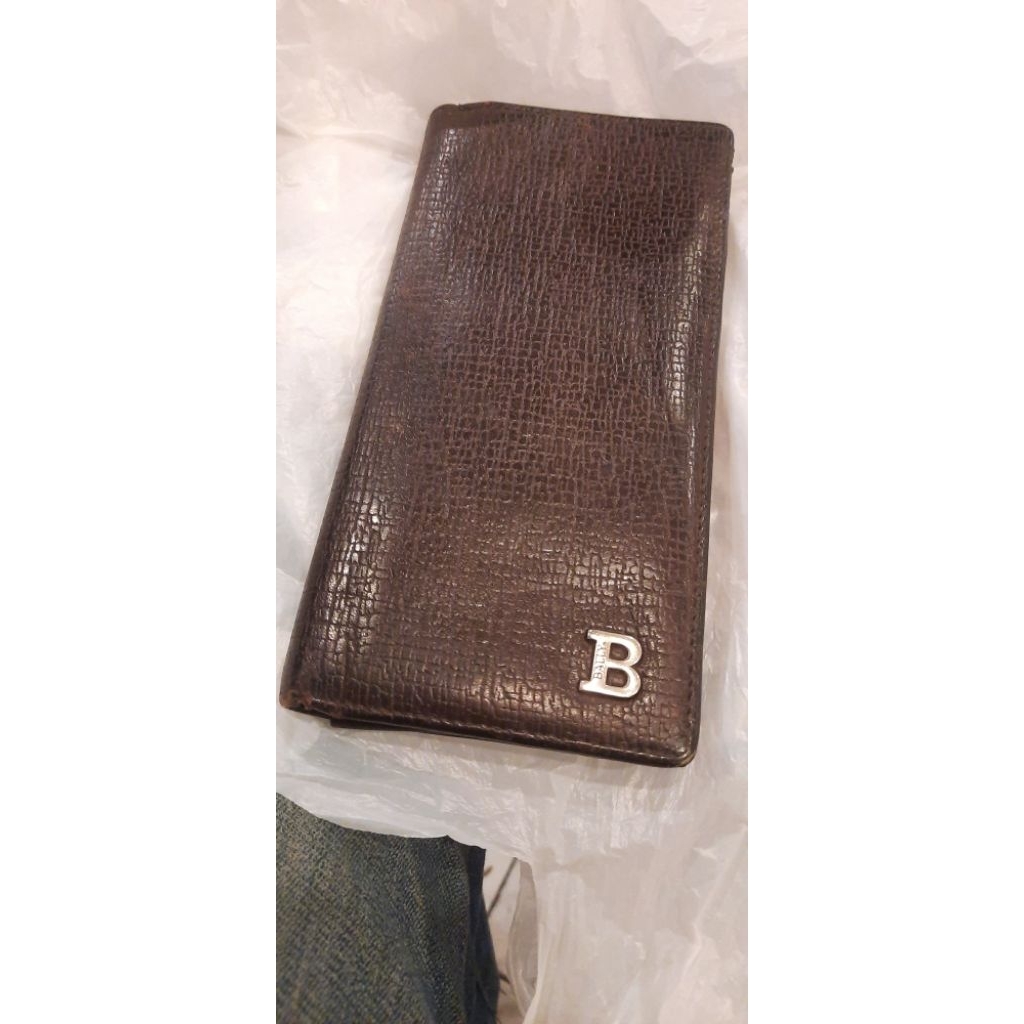 dompet panjang bally ori kulit bagus