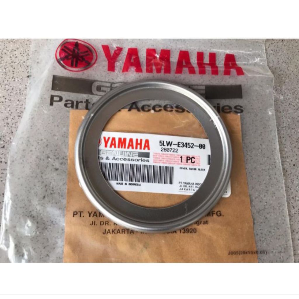 Plat Seng Dudukan Bearing Kruk As Kanan 5LW-E3452-00 Mio Smile Nouvo Mio Soul 100%Original Yamaha