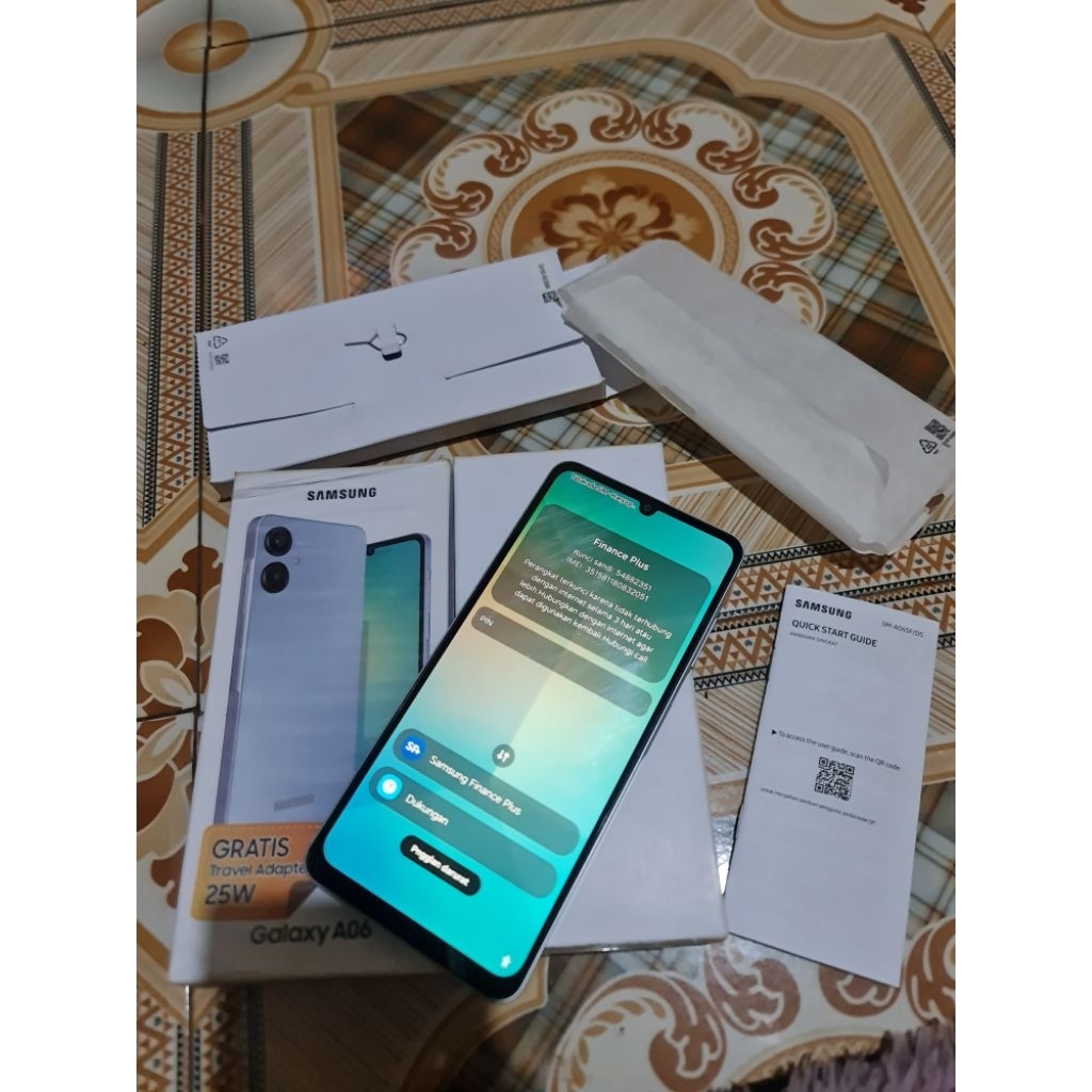 samsung A06 lock finance