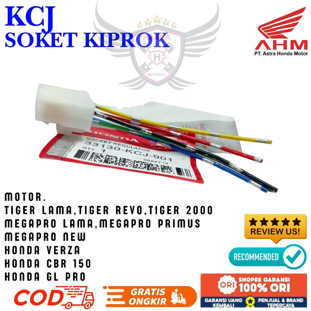KCJ ORIGINAL SOKET KIPROK HONDA TIGER REVO, SOKET KIPROK HONDA TIGER LAMA, SOKET KIPROK HONDA TIGER 