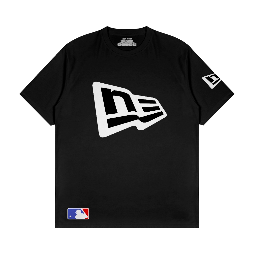 kaos new era big logo original premium / kaos distro pria wanita / kaos terlaris