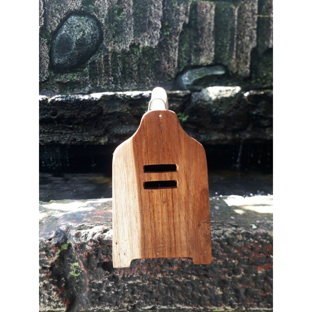 box buat pikat burung kutilang/trucukan dll isi satu bahan jati pilihan