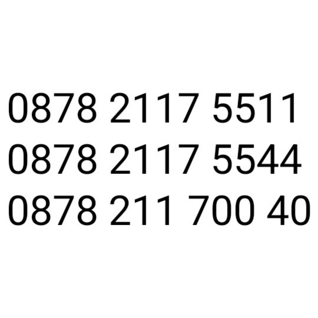 Nomor cantik XL 12 DIGIT Kartu Perdana 5G Paling murah Termurah BUKAN 11 angka 10 nomer