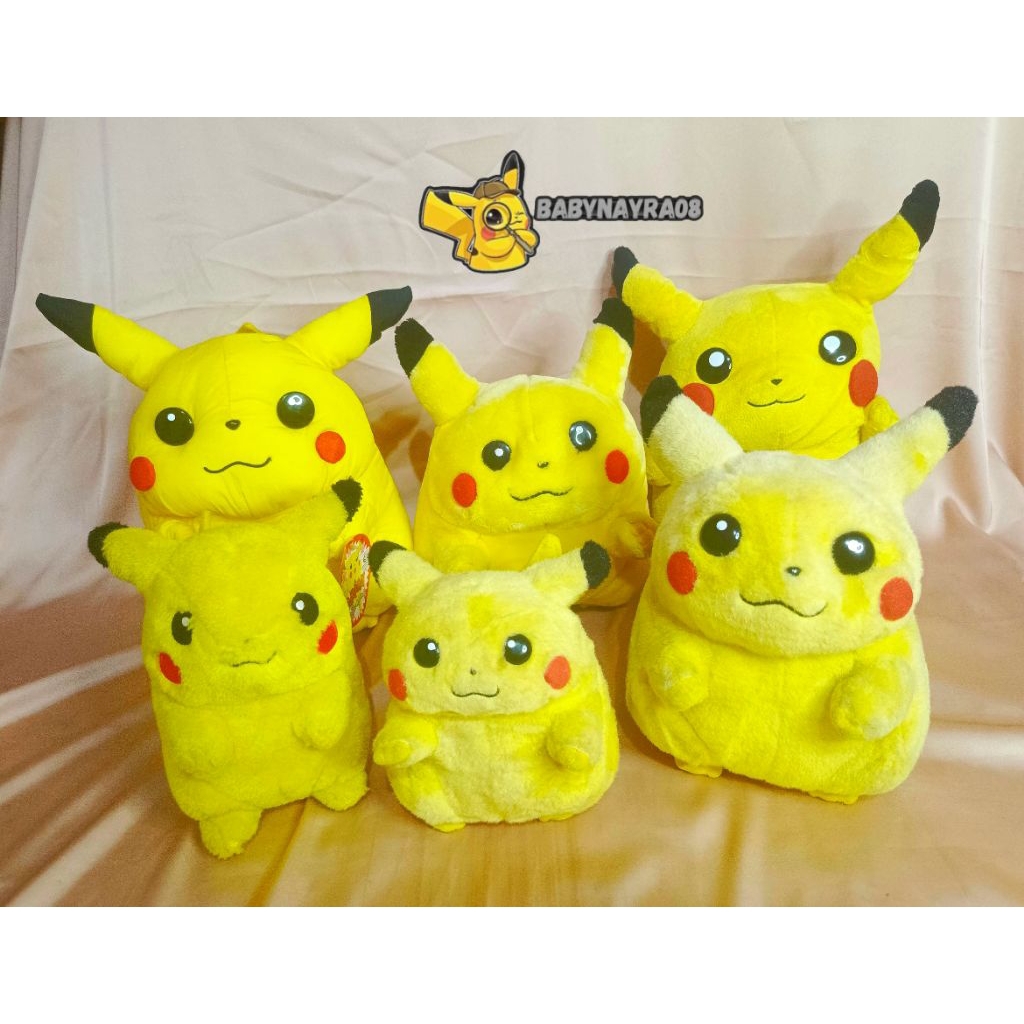 BONEKA POKEMON PIKACHU VINTAGE ORIGINAL