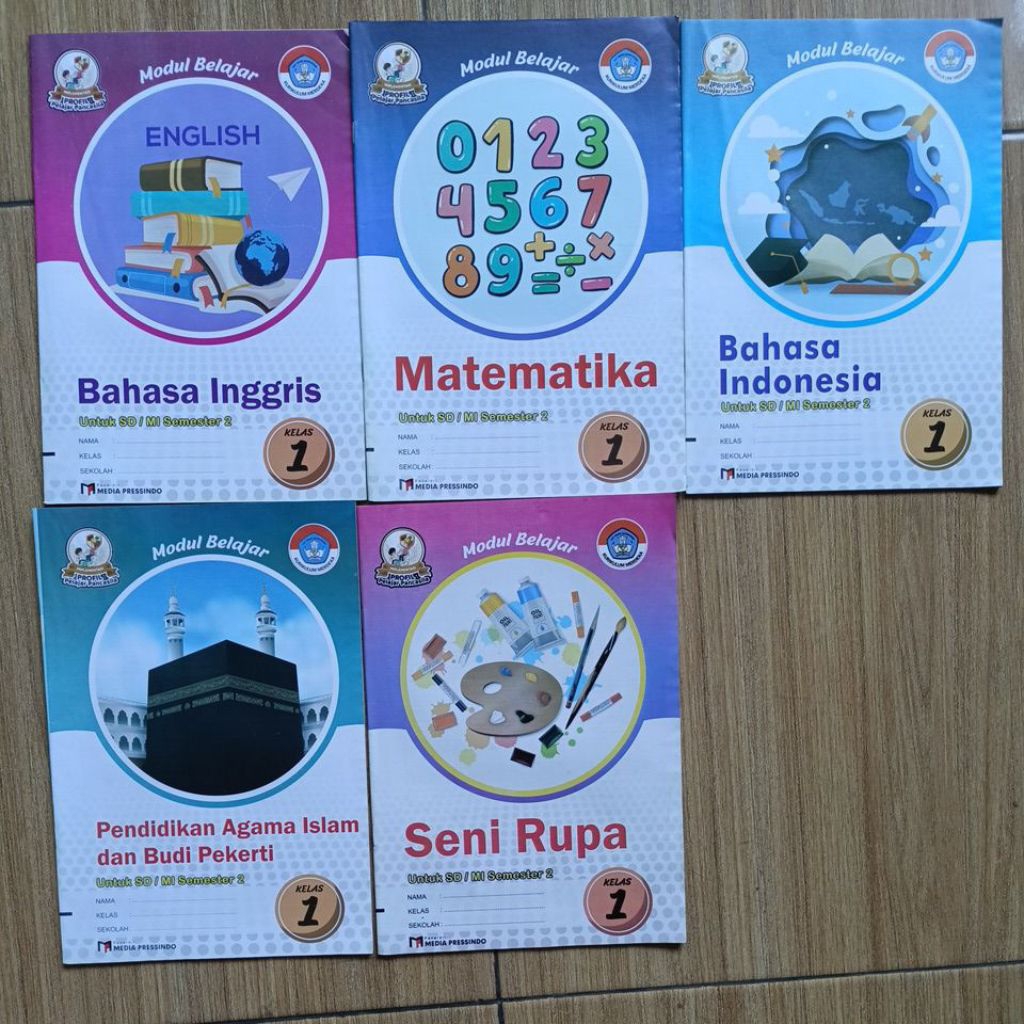 LKS Modul Belajar Media Pressindo SD Kelas 1,2,5 Semester 2 Kurikulum Merdeka