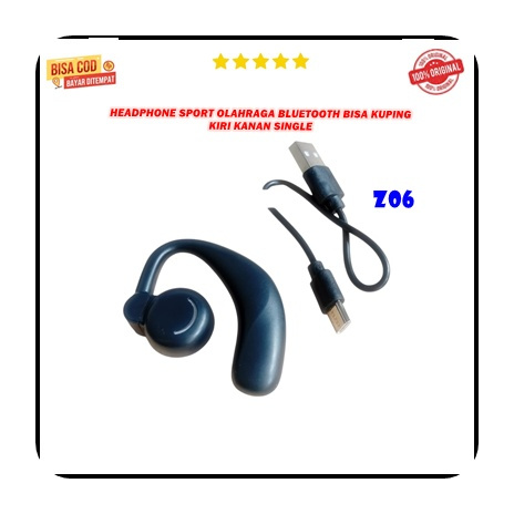 Z06 Peredam Kebisingan Aktif audio Tahan Air earphone Vokalisme vokalism HEADPHONE SPORT OLAHRAGA BL