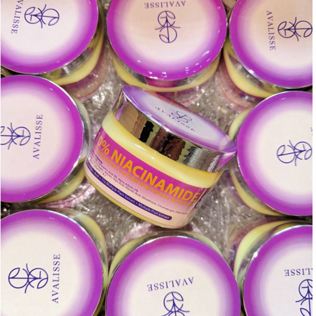 BPOM Avalisseskin 10% Niacinamide Platinum Night Lotion Whitening