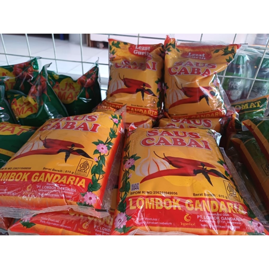 SAUS CABE LOMBOK GANDARIA 615g