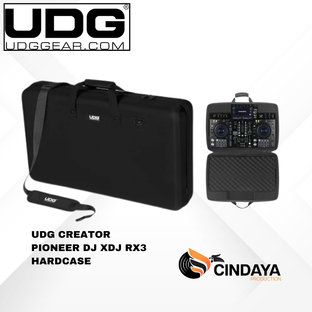 UDG CREATOR PIONEER DJ XDJ RX3 HARDCASE || Tas alat dj Pioneer dj cdj rx3