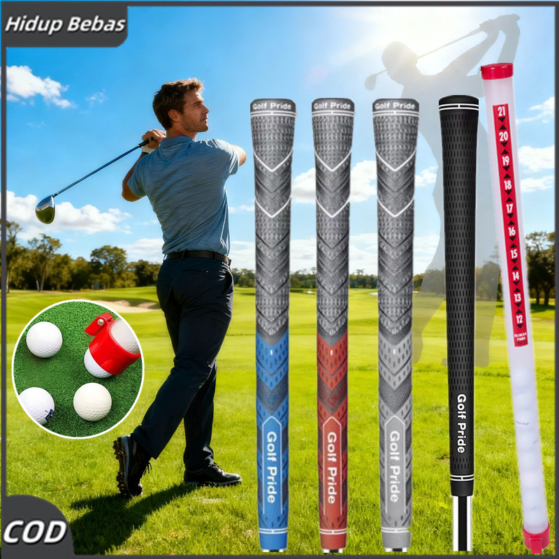 Grip Golf Stik Golf Standard Karet Pegangan Stik Golf Non-Slip Tahan Lama Golf Handle