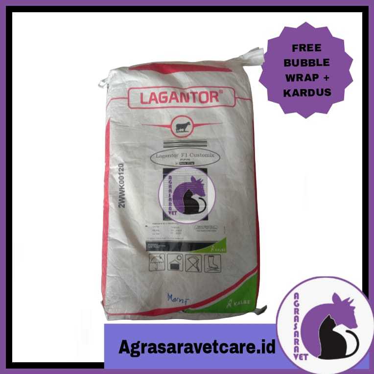 LAGANTOR F1 CUSTOMIX 1 ZAK (25 KG) PREMIX UNTUK PENGGEMUKAN SAPI KAMBING DOMBA DAN KELINCI