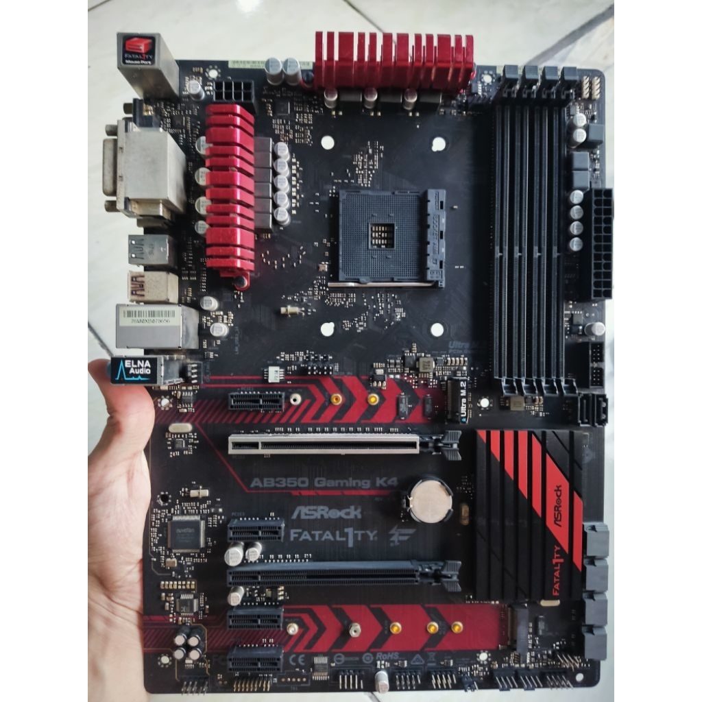 MOBO / Motherboard - ASRock AB350 Fatal1ty Gaming K4