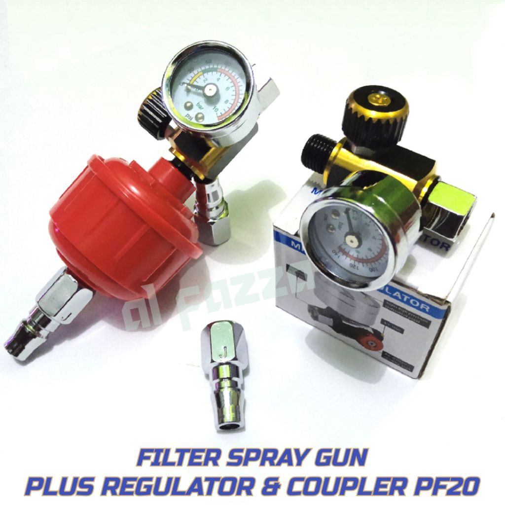 Filter Spray Gun Air Filter Untuk Cat Motor & Mobil