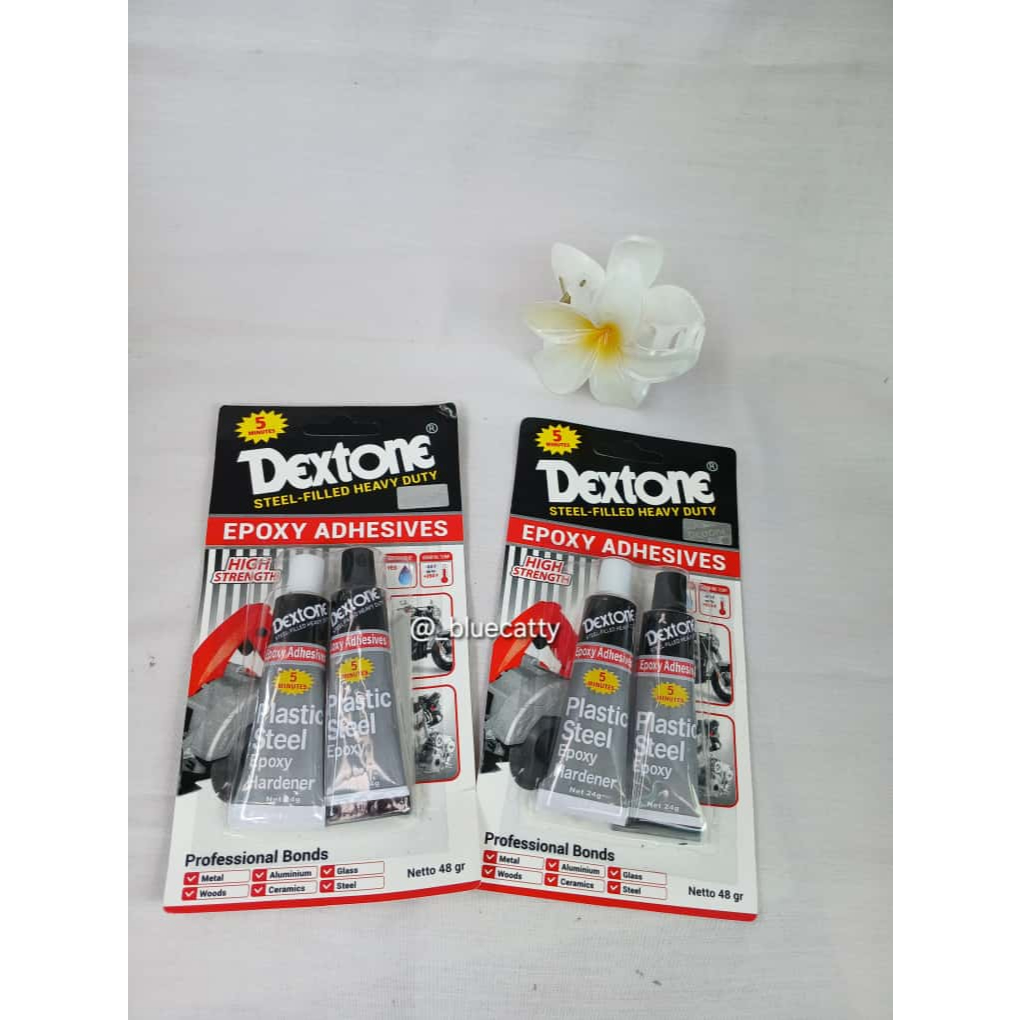 Lem DEXTONE Epoxy Adhesives Plastic Steel - Lem Besi Anti Air & Tahan Panas